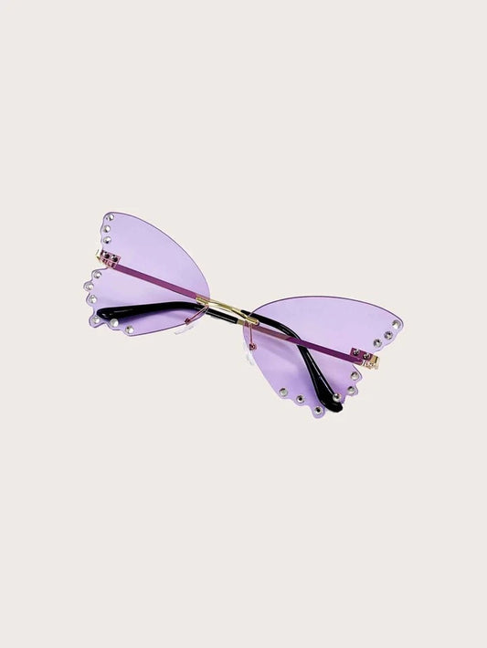 Butterfly Crystal Sunglasses